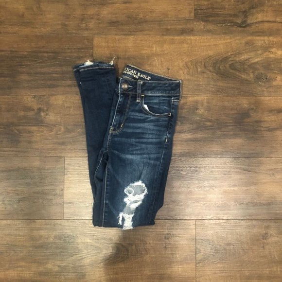 American Eagle Outfitters Denim - American Eagle Super Stretch Dark Wash Jeans